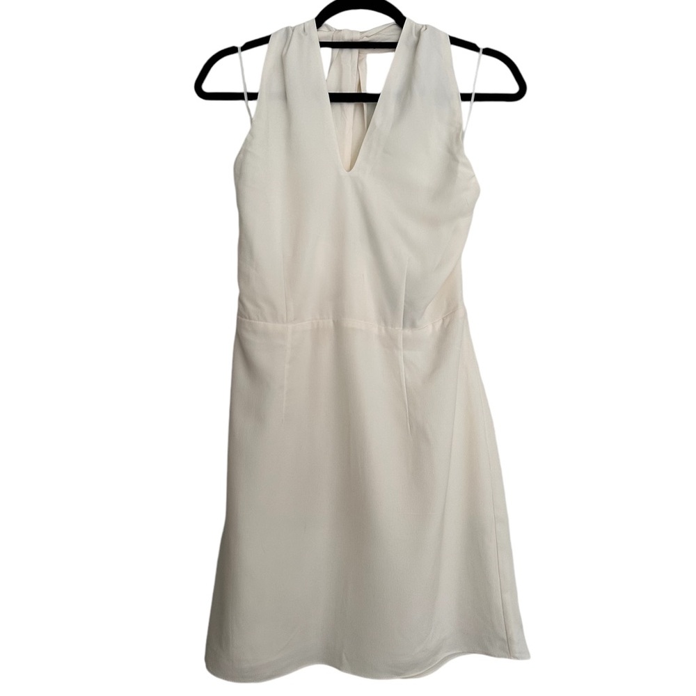 NWT Ivory Backless Mini Dress
